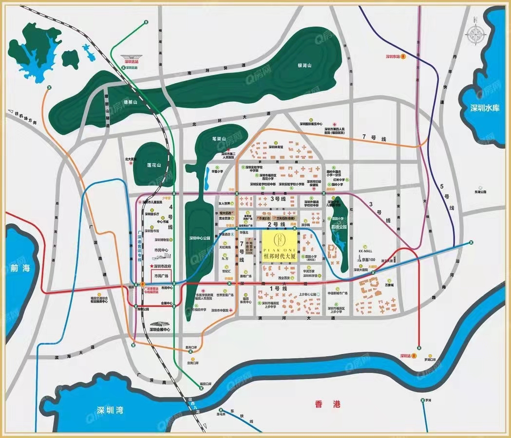 恒邦壹峯，恒邦時(shí)代大廈-均價(jià)82000元/平