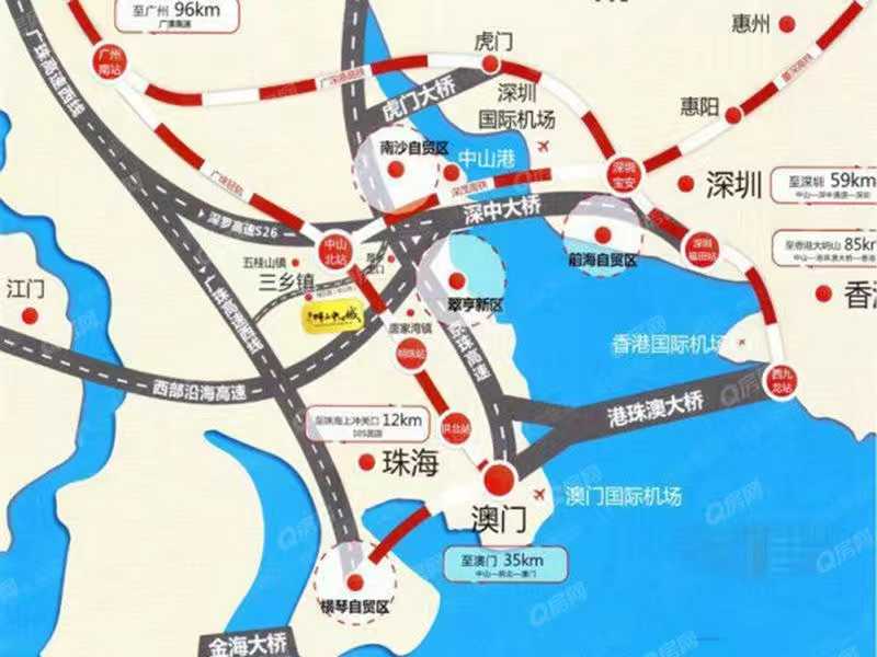 畔山中心城，畔山悅景花園-均價9000元/平