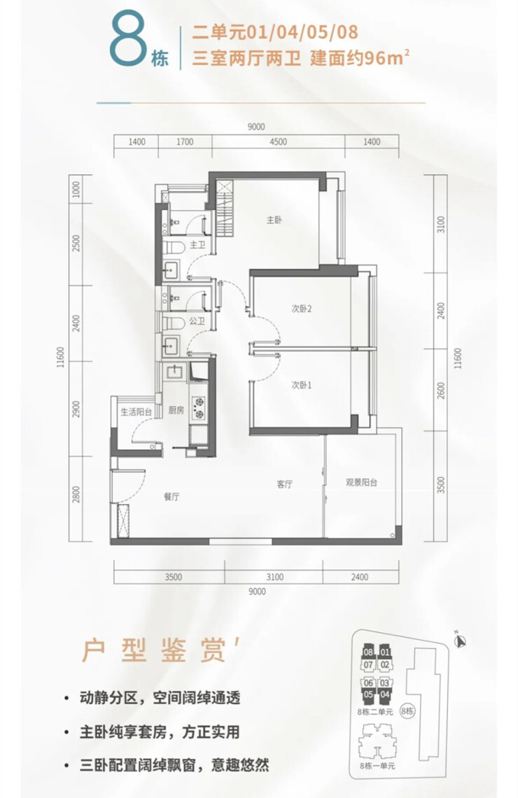 說明會以中小面積段產(chǎn)品為主